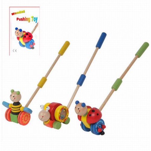 Wooden Pushing Toy - Boxed