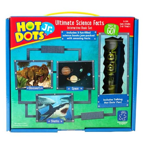 Hot Dots® Jr. Ultimate Science Facts Interactive Book Set