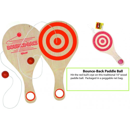 Bouce-Back Paddle Ball