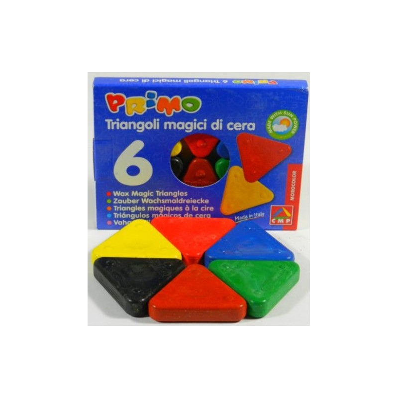 Wax Magic Triangle Crayons (Set of 6)