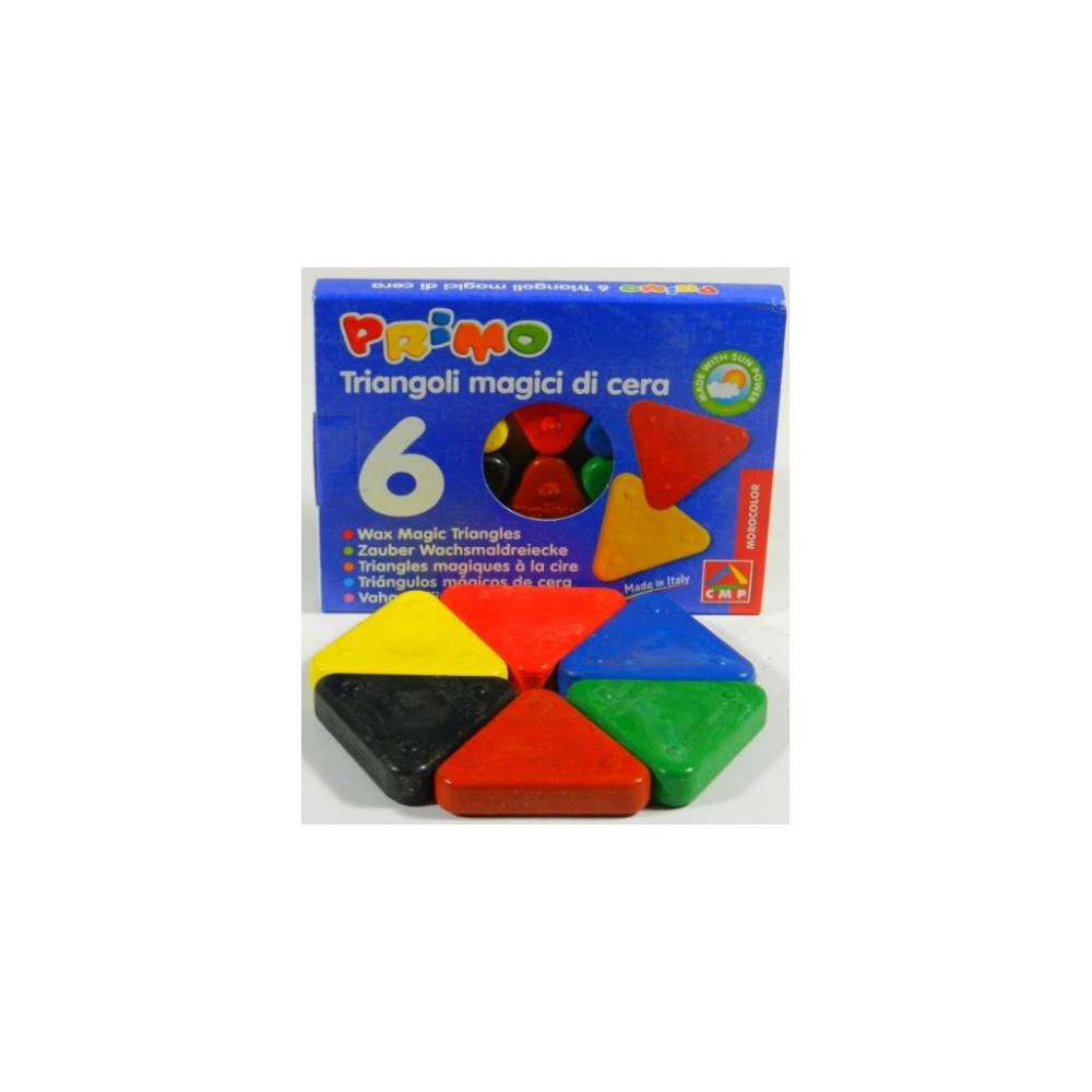 Wax Magic Triangle Crayons (Set of 6)