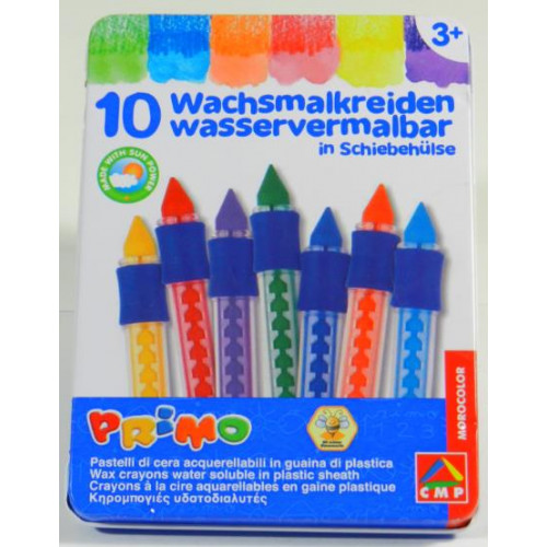 Water Soluble Wax Crayons (Set of 10)