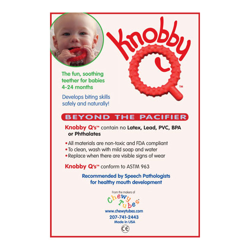 Knoby or Chewy Tube (Baby Teether)