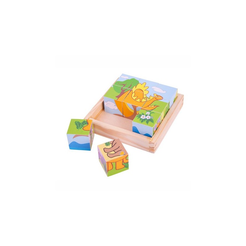 Dinosaur Cube Puzzle