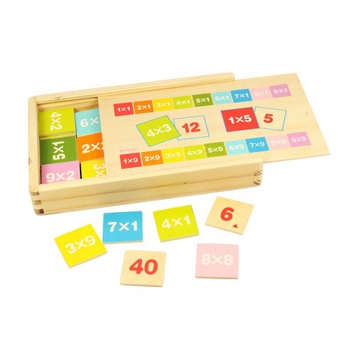 Times Table Wooden Box