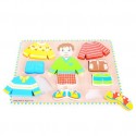 Dressing Boy Wooden Puzzle