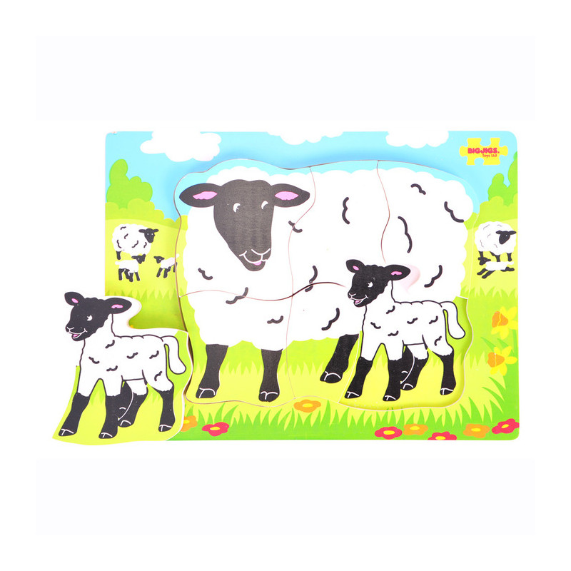 Chunky Puzzle Sheep and Lamb