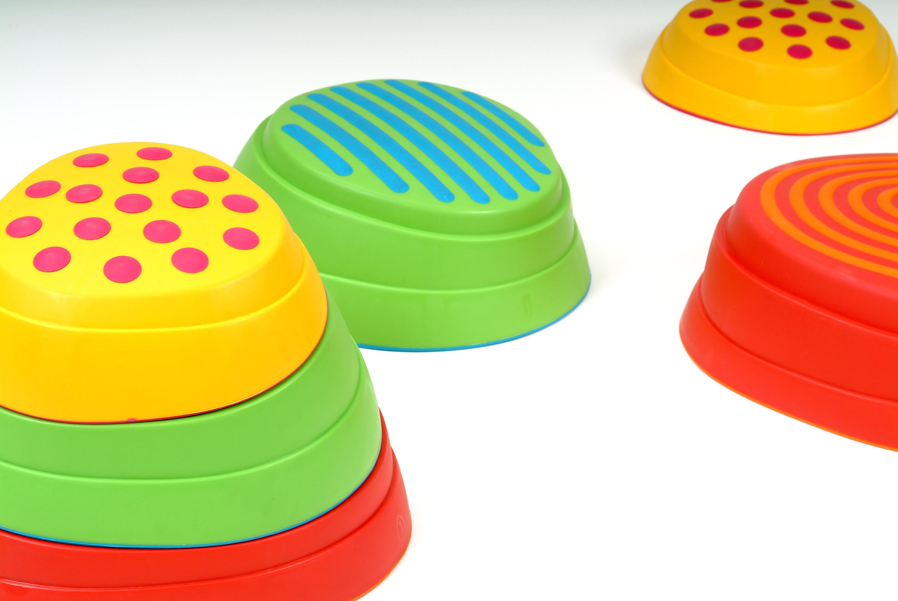 【ducca 】WePlay レインボーリバーストーン ストーンバランス Weplay - Rainbow River Stones - Balancing River Stones