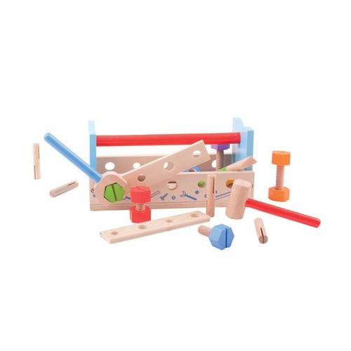 Bigjigs Toys Pretend Play Carpenters Bench Playset