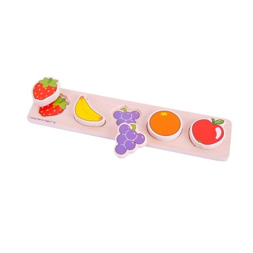 Chunky Lift and Match Fruit Puzzle
