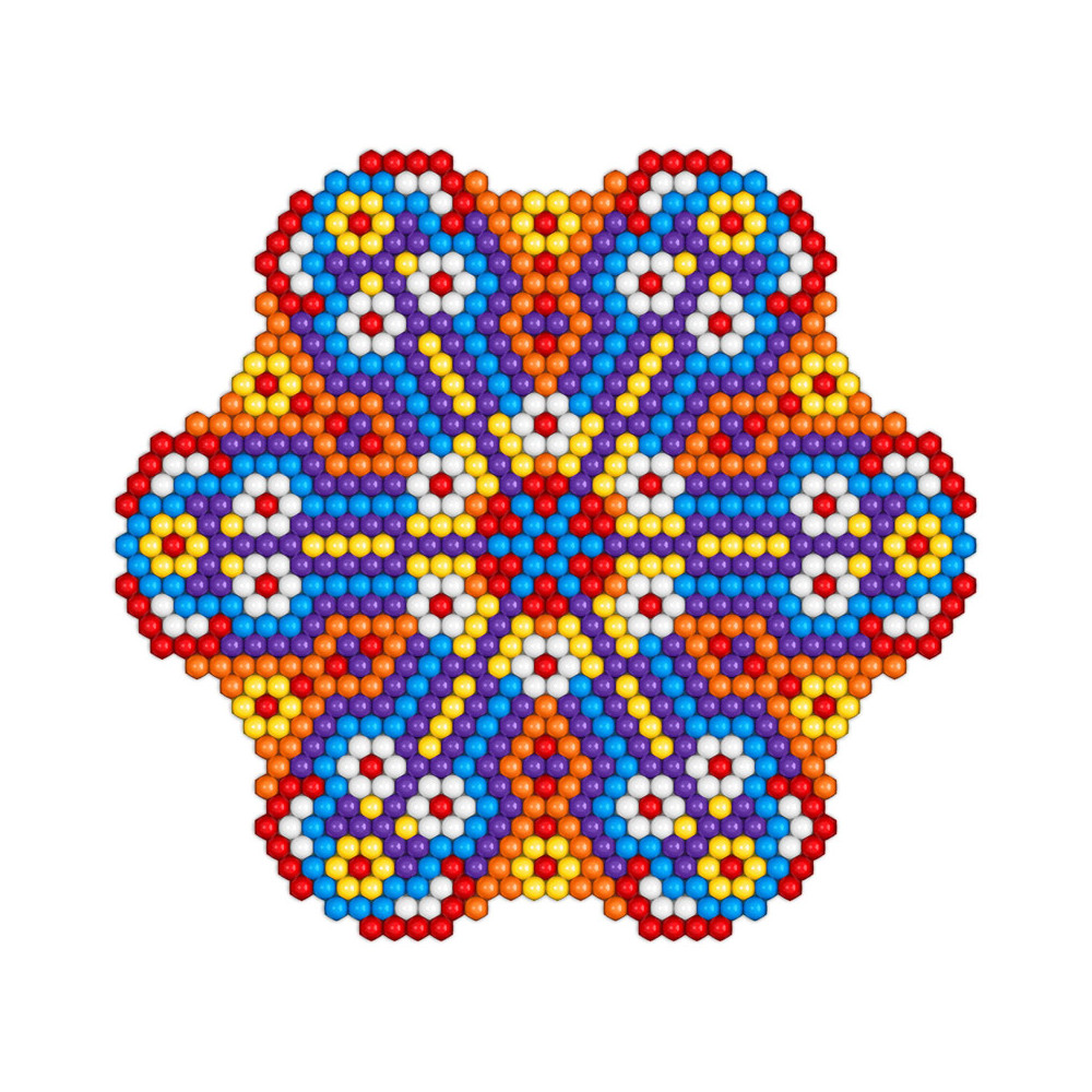1200 Stecker 5mm Mosaik-Steckspiel Pixel Mandala daisy Quercetti 2101 
