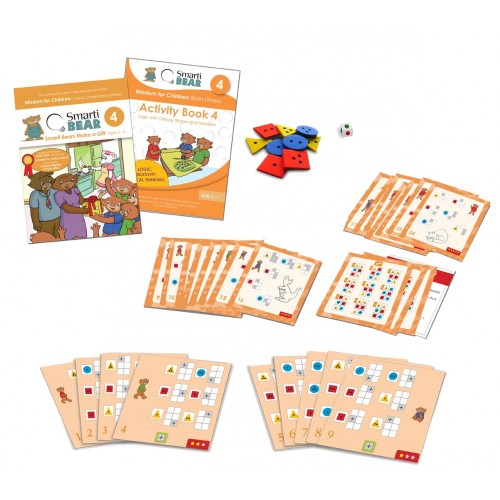 Smarti Bears Brain Fitness Kit 4: Logic with shape, colour &amp; numbers Game