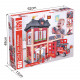 Hape Fire Station Playset Truck and Helicopter Rescue
