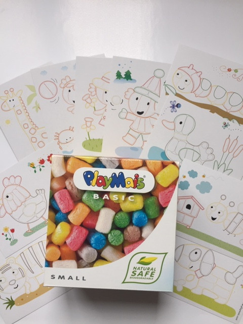 PlayMais Combo Small (150 pcs) & 12 Design Cards