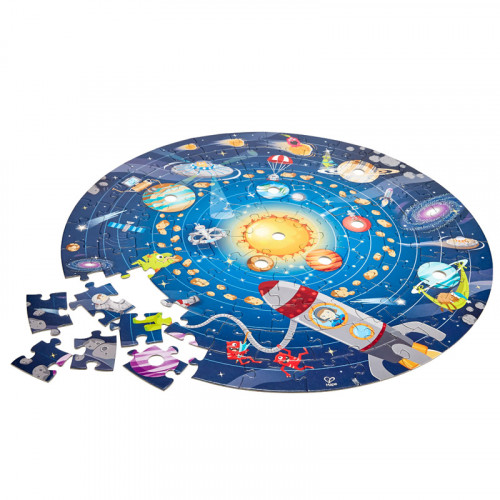 Hape Solar System Puzzle & Poster