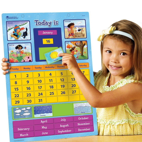 Magnetic Learning Calendar