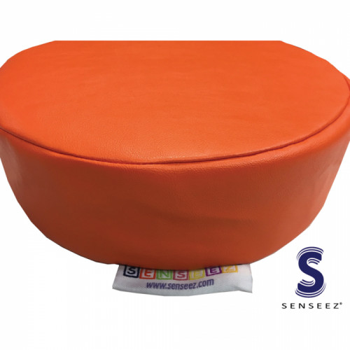 Senseez Vibrating Sensory Cushion - Orange Circle