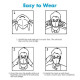 KN95 Disposable Protective Face Mask Case of 10