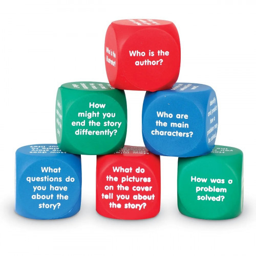 Reading Comprehension Cubes- Learning Resources