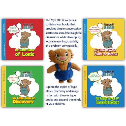 Smarti Bear Gift Pack (4 books &amp; Plush)