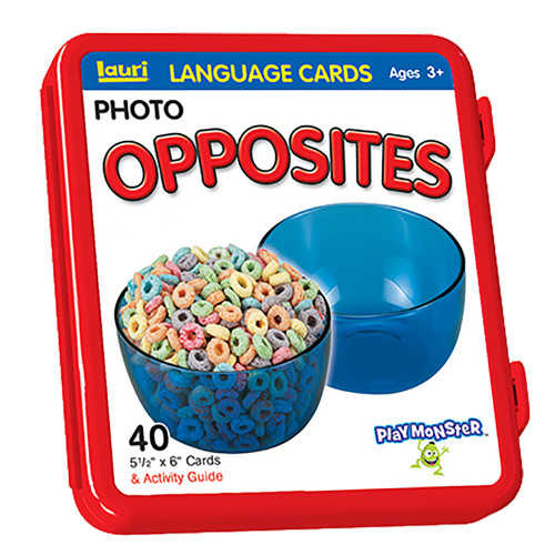 Opposites Language Cards - Playmonster