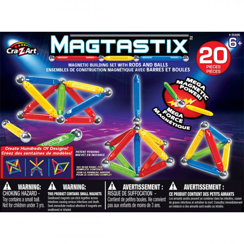 Magtastix 20 Piece Balls and Rods
