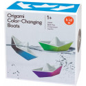 Colour Changing Origami Boats