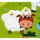 Janods-Tactile Puzzle ' Farm Animals' 20pcs