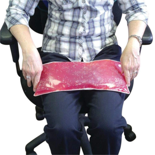 Weighted Rectangular Lap Pad (Red 3lbs)