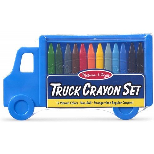Truck Crayon Set (12 Colours) -Melissa & Doug
