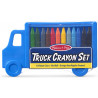 Truck Crayon Set (12 Colours) -Melissa & Doug