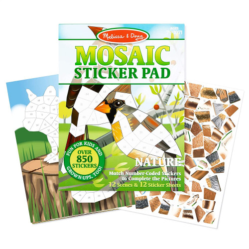 Mosaic Sticker Pad (Nature) - Melissa &amp; Doug