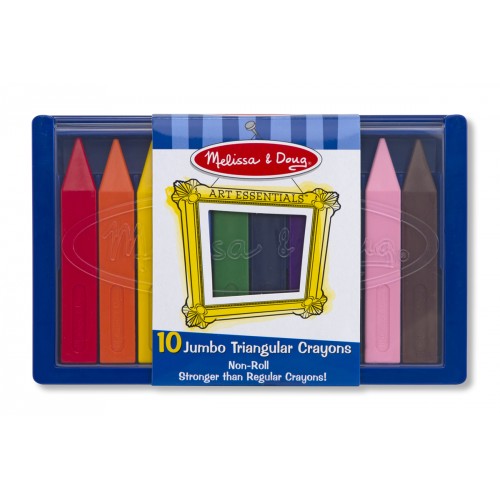 Jumbo Triangular Crayons - Melissa & Doug