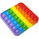RAINBOW SQUARE PUSH POP FIDGET