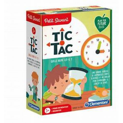 Tic Tac - What time is it? - Clementoni