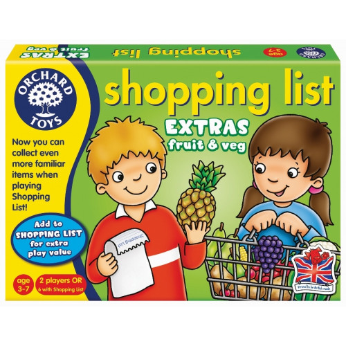 Shopping List Extras - Fruit and Veggies