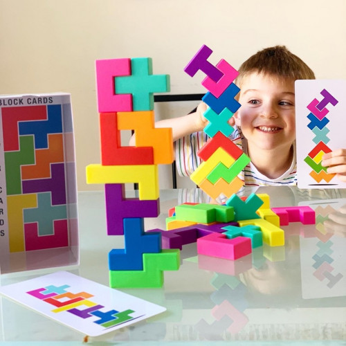 1 pocket puzzle tetrus occupational therapy toy autism kids 