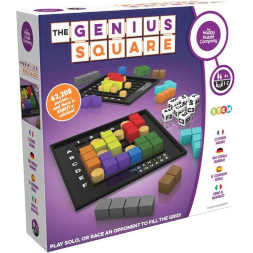 The Genius Square Strategy Puzzle Game