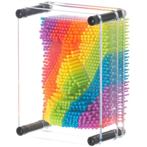 Pin Art Rainbow- Repro Board (5"x 3.75")