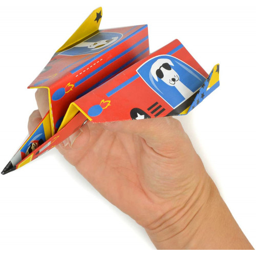 Origamis Planes 18 sheets - Sycomore
