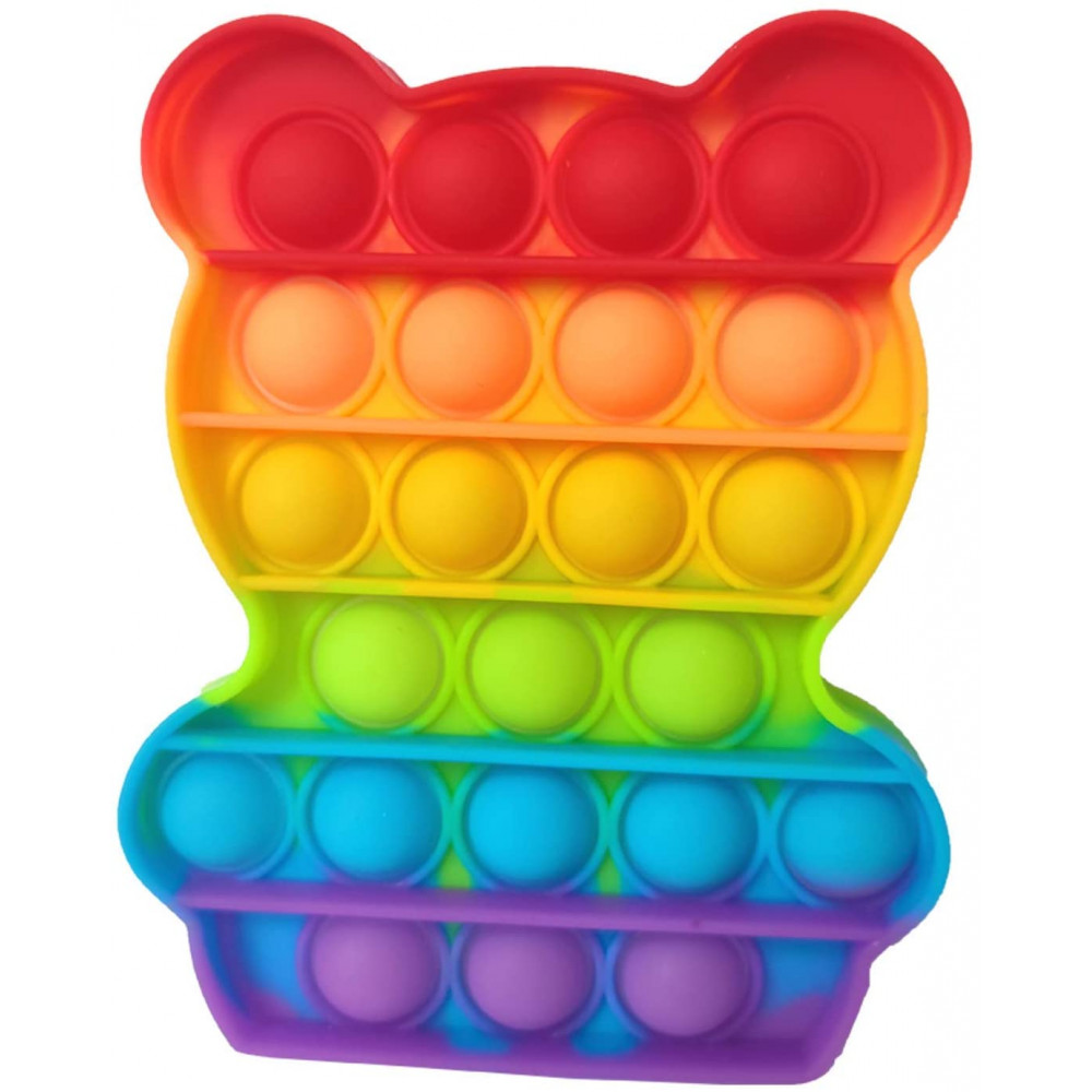 Shop Generic Rainbow Fitget Toys It Game For Adult Kids Push