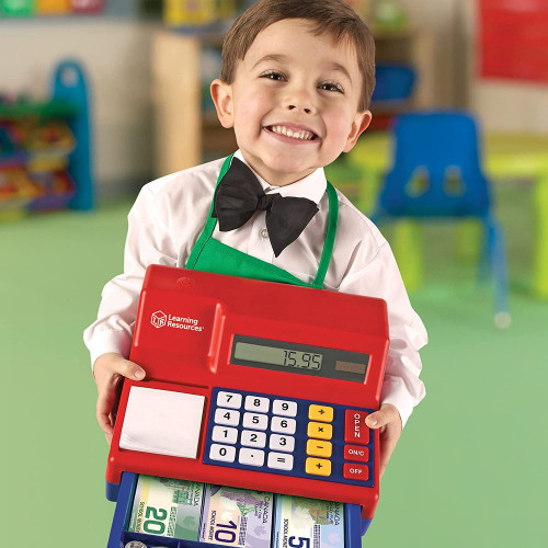 Pretend &amp; Play Calculator Cash Register with Canadian Currency