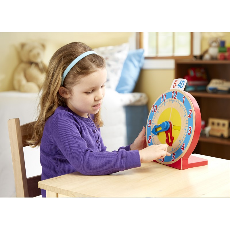 Melissa and doug turn and sale tell clock