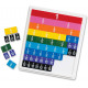 Rainbow Fraction Tiles  with Tray – Learning Resources