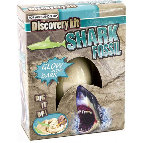 Shark Fossil Egg (Glow in the dark)