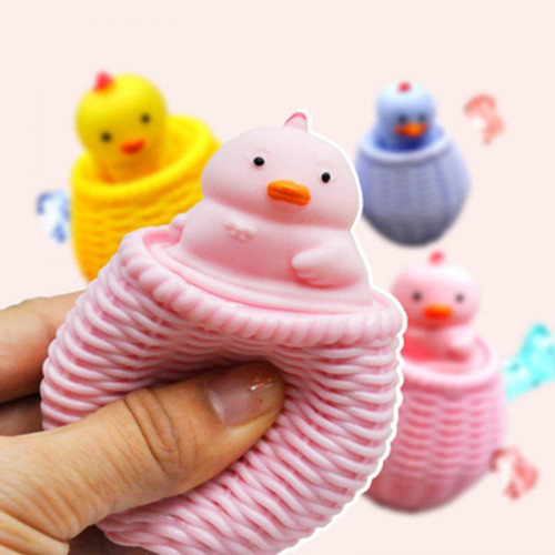 Chicken & Duck Squeeze Toy