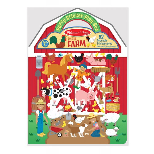Puffy Stickers Play Set - On the Farm