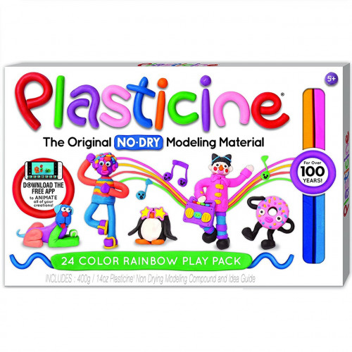 Plasticine 24 Color Rainbow Pack