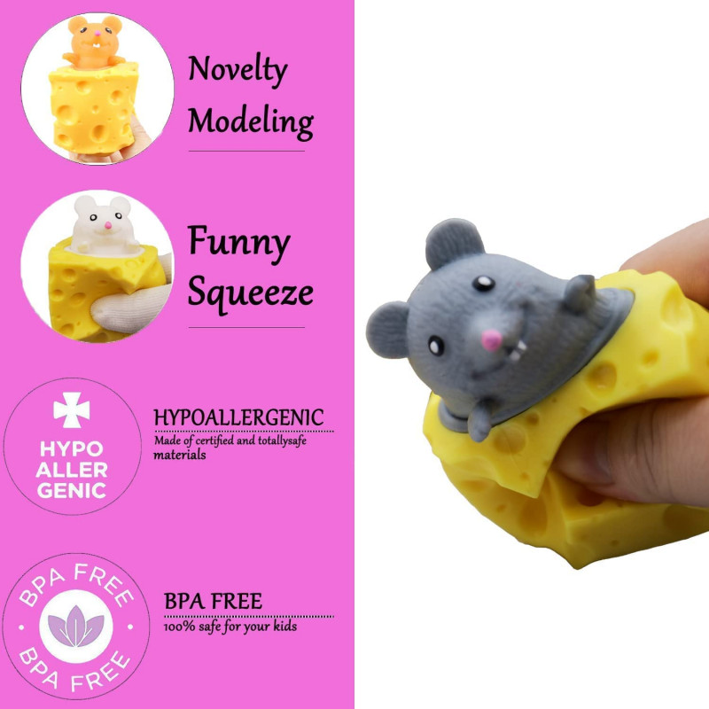 Squeeze Pop Mouse and Cheese