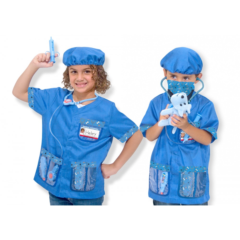 Veterinarian Role Play Costume Set Melissa & Doug 4850 for sale online 